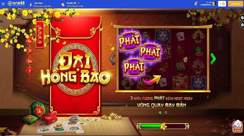 Mẹo ăn tiền thật game lì xì may mắn One88 